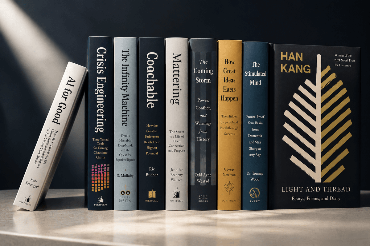 14 libros que pueden sumar a tu formación profesional, según J.P. Morgan