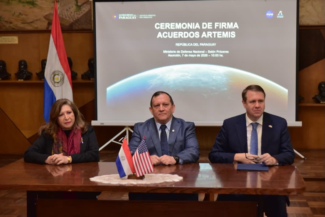 Paraguay se una a la Misión Artemis para explorar la Luna y Marte