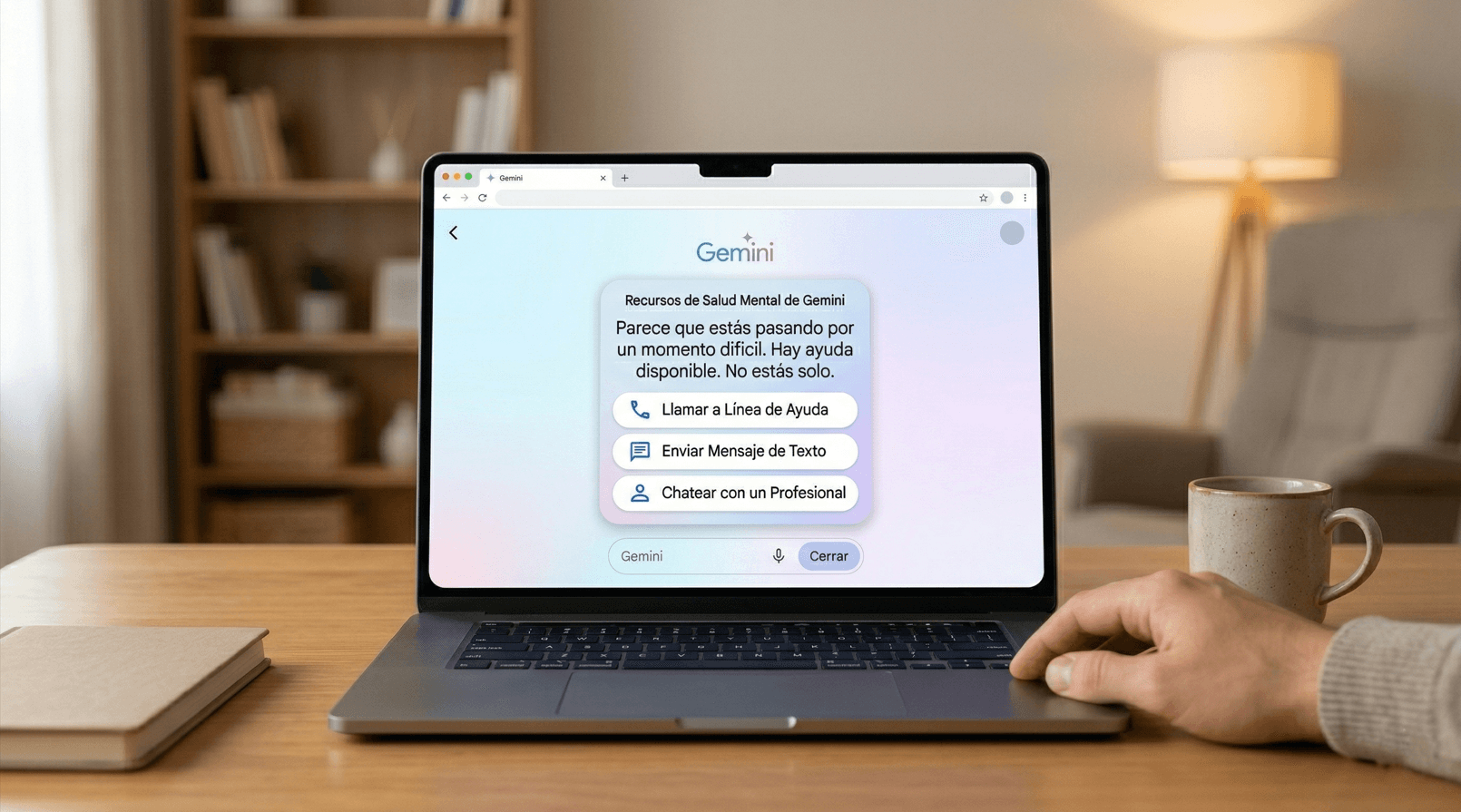 IA y bienestar: los nuevos recursos de salud mental en Gemini