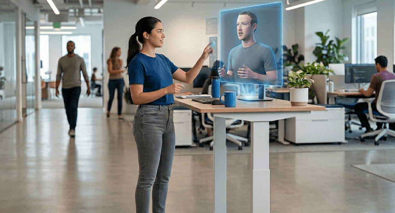 Zuckerberg tendrá un clon digital 3D para interactuar en Meta