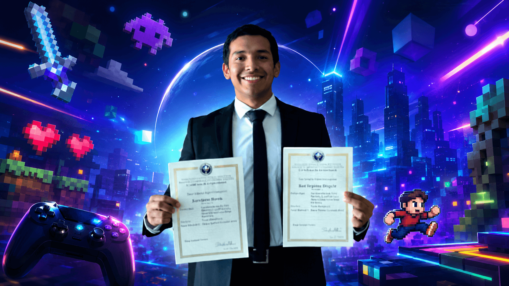 Un universitario paraguayo comienza su carrera profesional en el sector de videojuegos de Taiwán