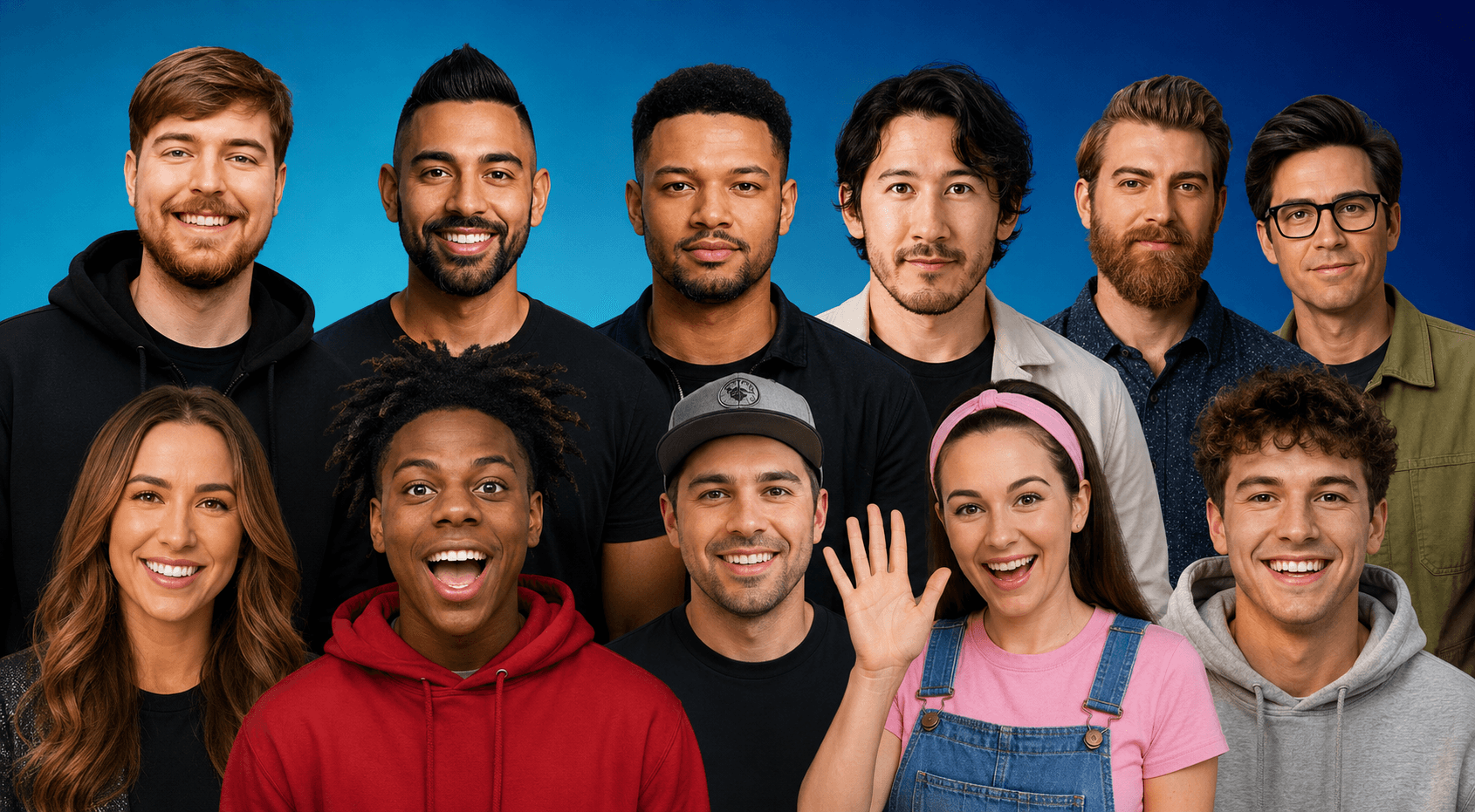 Creator economy: los 50 creadores de contenido que más dinero ganaron en el mundo